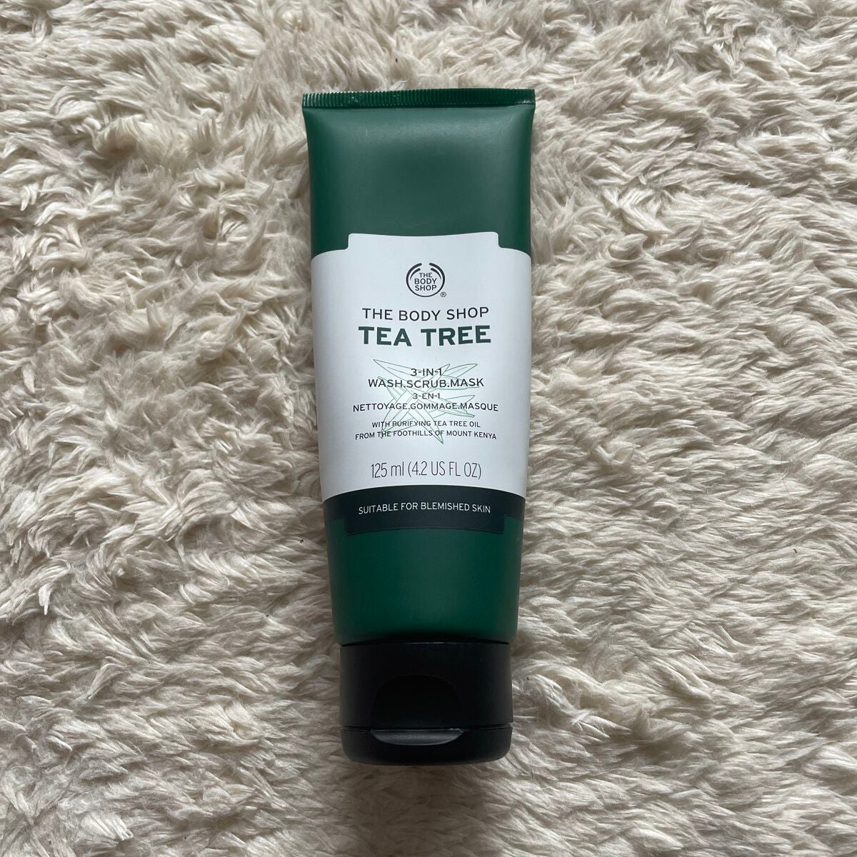 ティーツリー 3-IN-1 ウォッシュ.スクラブ.マスク/THE BODY SHOP/洗顔フォームを使ったクチコミ(1枚目)