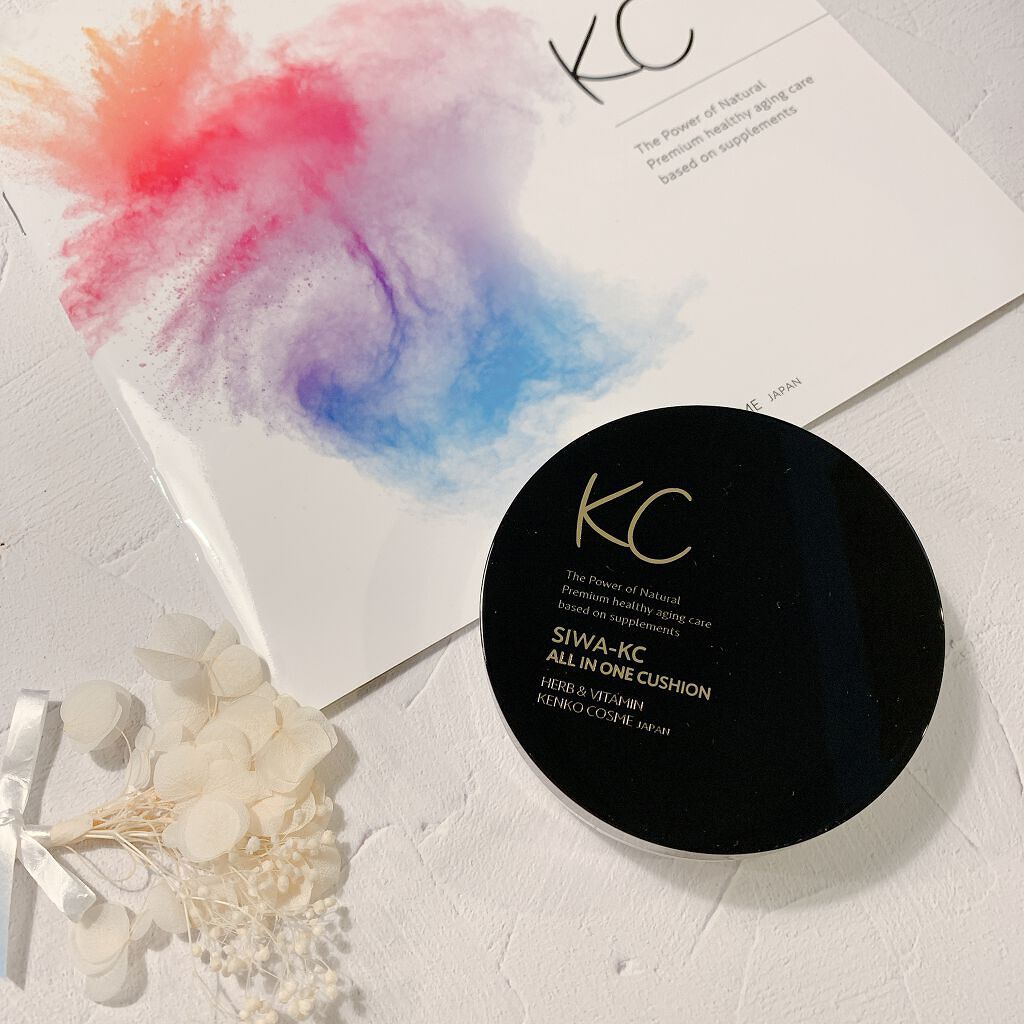 SIWA-KC オールインワンクッション/ハーブ健康本舗/クッションファンデーションを使ったクチコミ(1枚目)