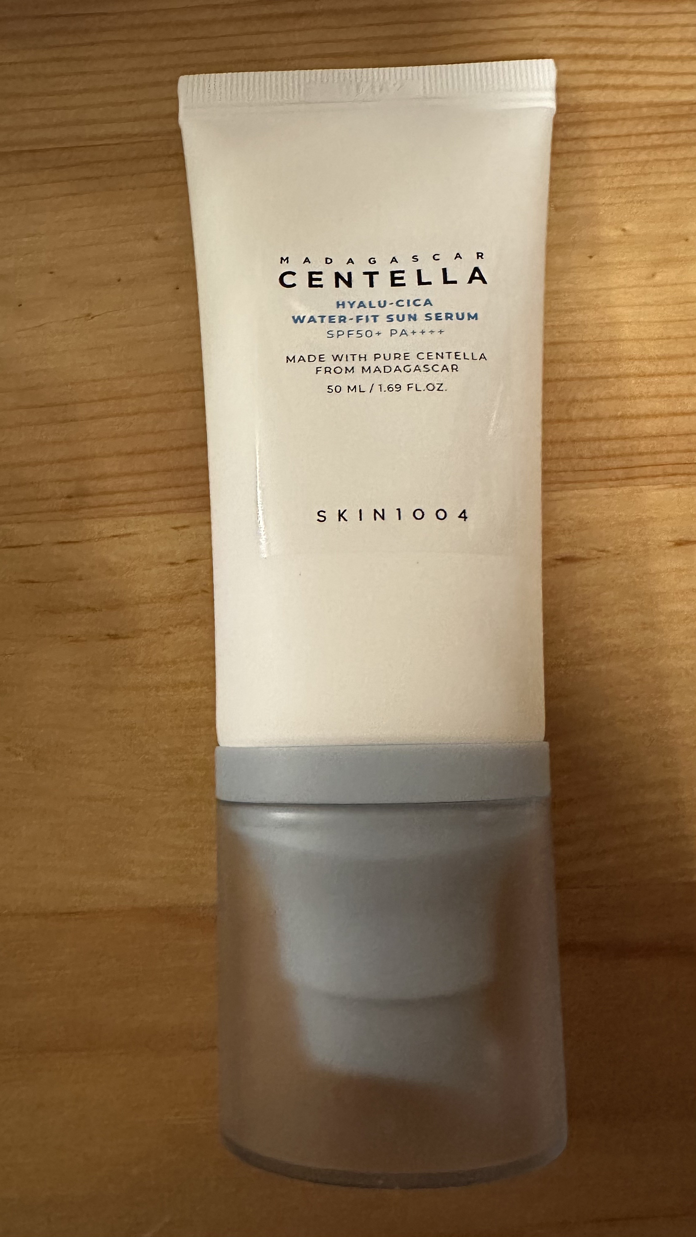 ヒアルーシカ ウォーターフィット サンセラム/SKIN1004/日焼け止めローションを使ったクチコミ（2枚目）