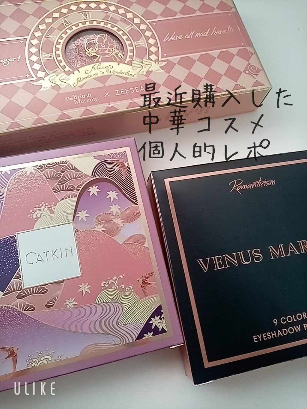 長相思シリーズ 9色アイシャドウパレット/CATKIN/アイシャドウパレットを使ったクチコミ(1枚目)