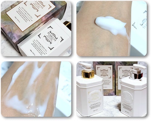 パフュームボディローション リリィムスクホワイトティー/TEABLESS/ボディローションを使ったクチコミ(3枚目)