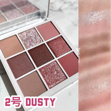 TERRAZZO Shadow palette/HOLIKA HOLIKA/アイシャドウパレットを使ったクチコミ（3枚目）