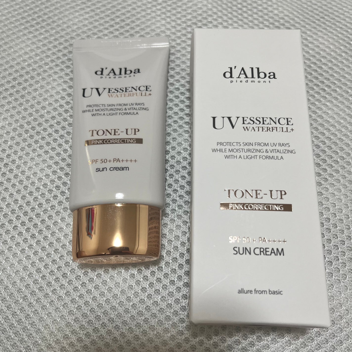 ウォータフルトーンアップサンクリーム/ダルバ/日焼け止めクリームを使ったクチコミ(1枚目)