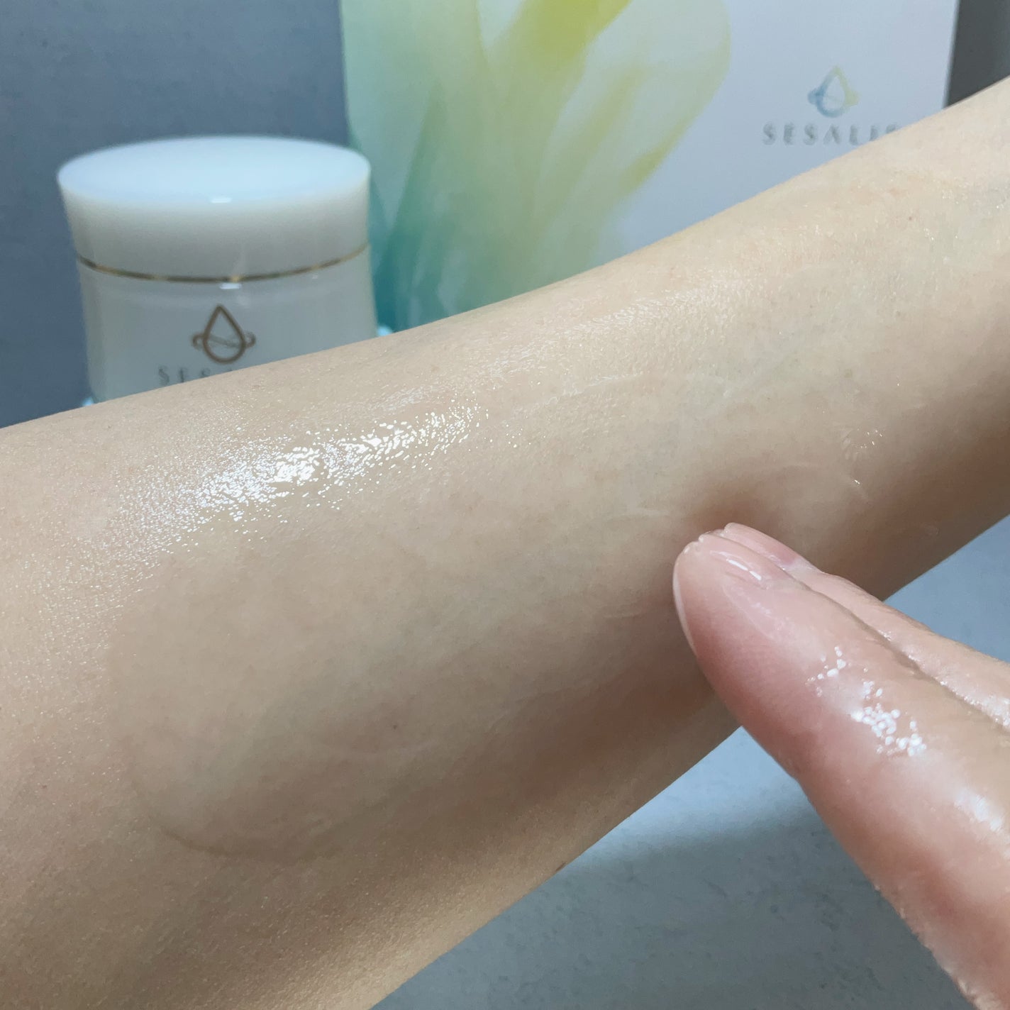 モイスチャージェルクリーム/SESALIS/フェイスクリームを使ったクチコミ(5枚目)