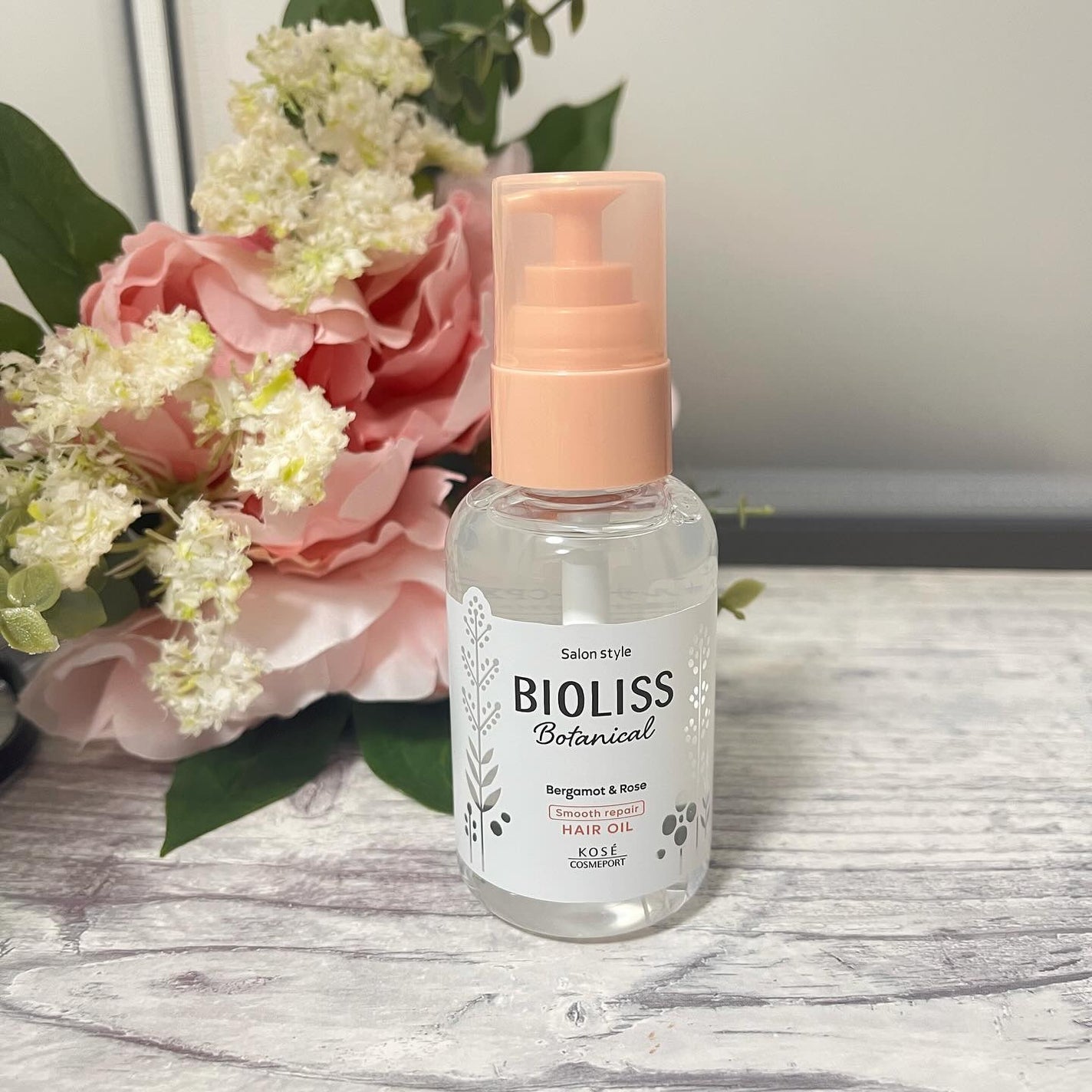 ボタニカル スムース リペア ヘアオイル/SSビオリス/ヘアオイルを使ったクチコミ(4枚目)