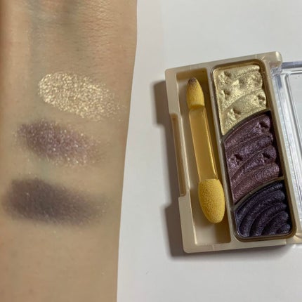 トーンアップアイシャドウ/CEZANNE/アイシャドウパレットを使ったクチコミ(3枚目)