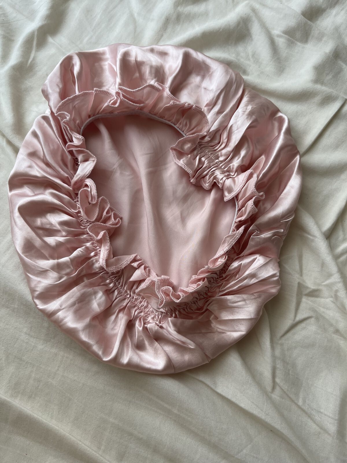 シルク ナイトキャップ（ゴム紐）/COCOSILK/ヘアケアグッズを使ったクチコミ（2枚目）