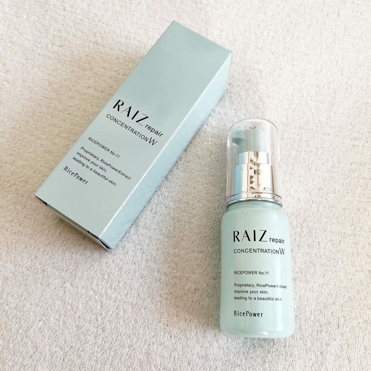 コンセントレーションW/RAIZ repair/美容液を使ったクチコミ(1枚目)