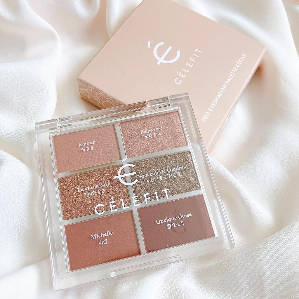 プロアイシャドウパレットセシル/CELEFIT/アイシャドウパレットを使ったクチコミ（1枚目）