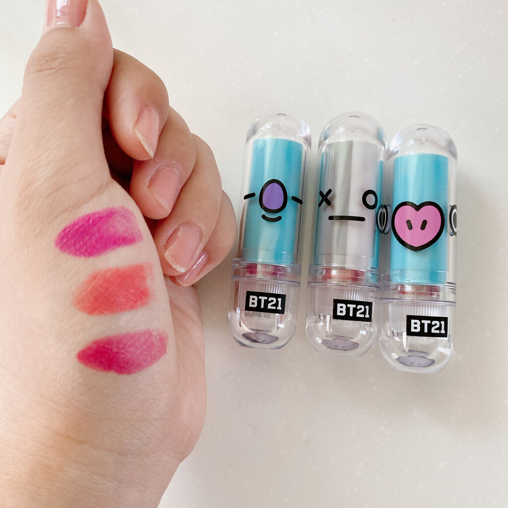 BT21 × VT Cosmetic リッピースティック スペシャル/VT/口紅を使ったクチコミ（1枚目）