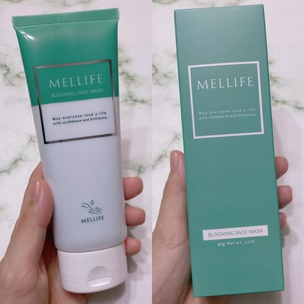 ブルーミングフェイスウォッシュ/MELLIFE/その他洗顔料を使ったクチコミ(2枚目)