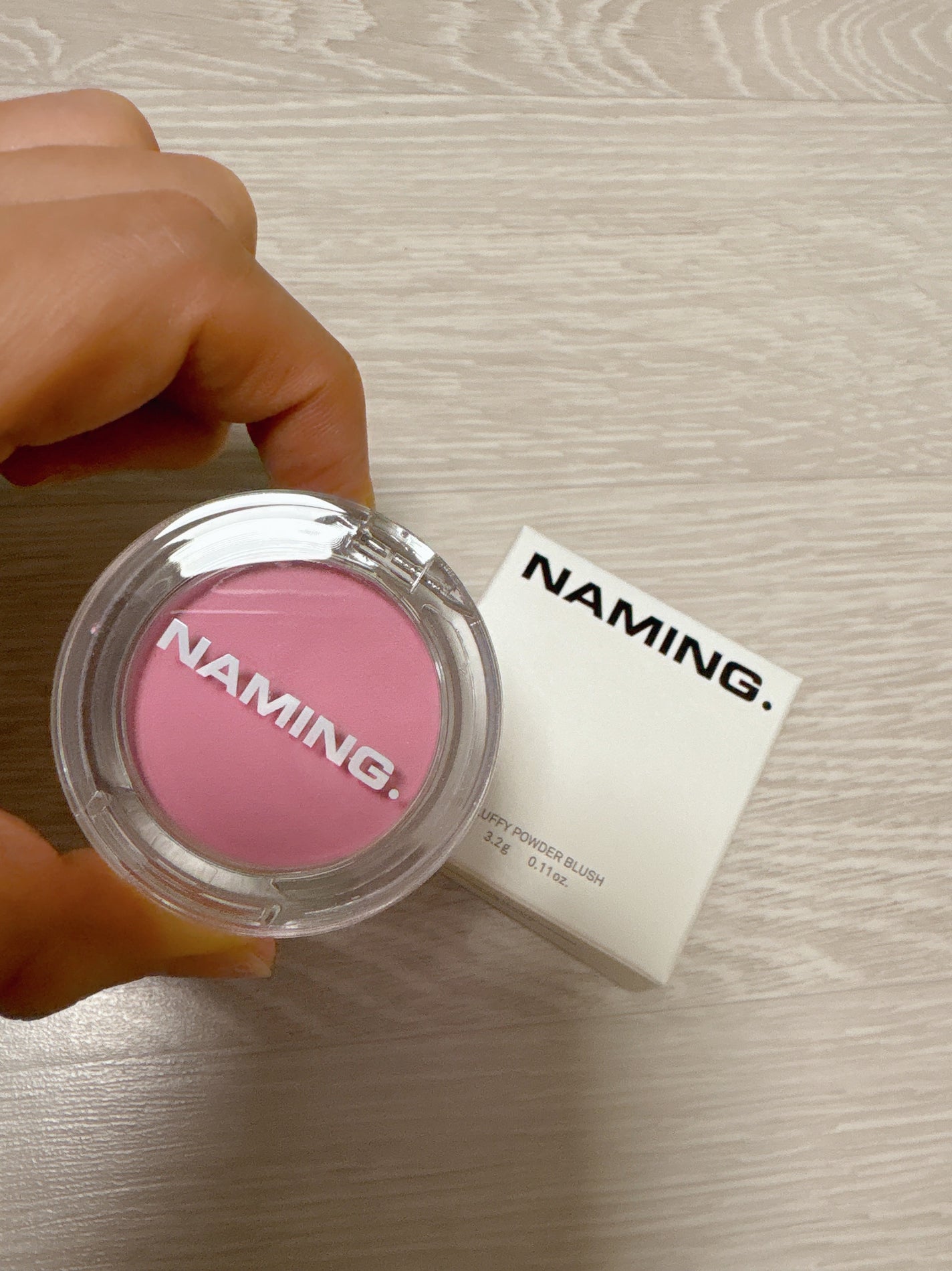 ネーミング フラッフィーパウダーブラッシュ/NAMING./パウダーチークを使ったクチコミ(2枚目)
