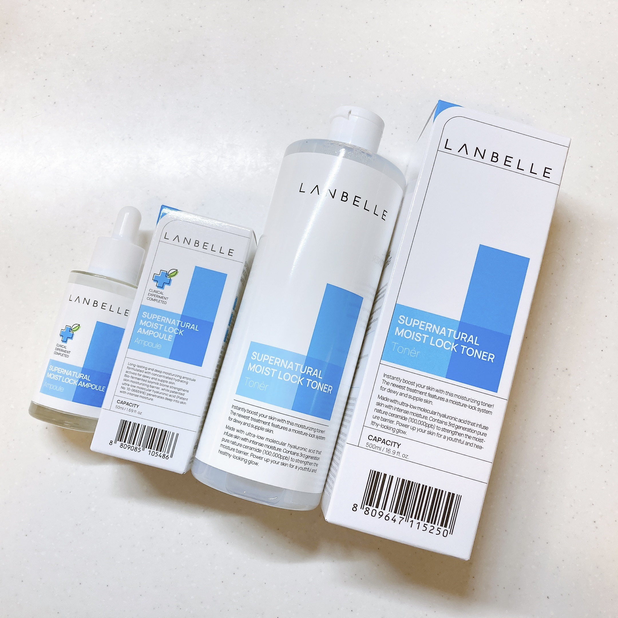 スーパーナチュラルモイストロックトナー/LANBELLE/化粧水を使ったクチコミ（1枚目）