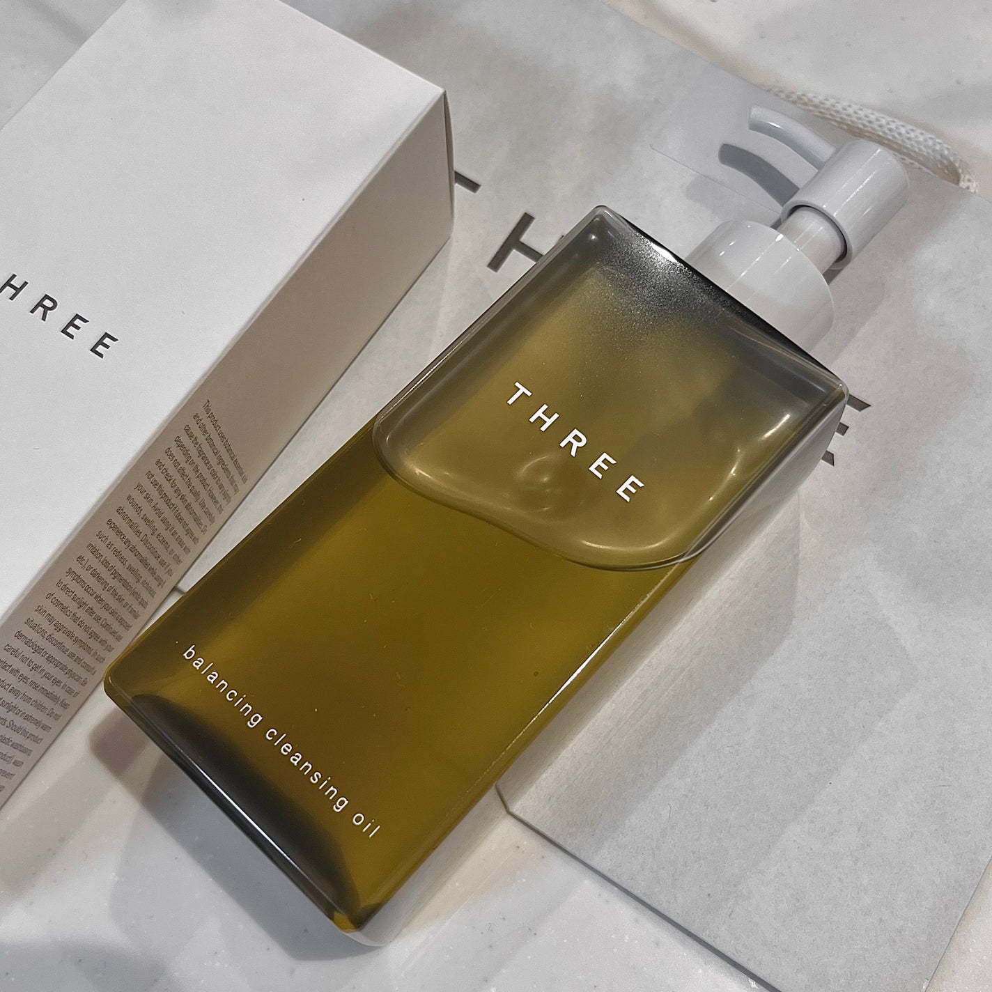 バランシング クレンジング オイル N/THREE/オイルクレンジングを使ったクチコミ(1枚目)