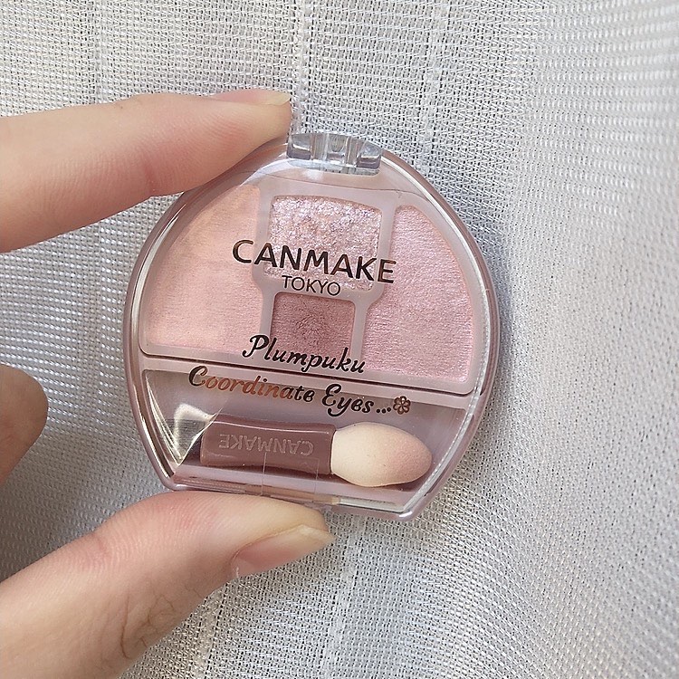プランぷくコーデアイズ/キャンメイク/パウダーアイシャドウを使ったクチコミ（2枚目）