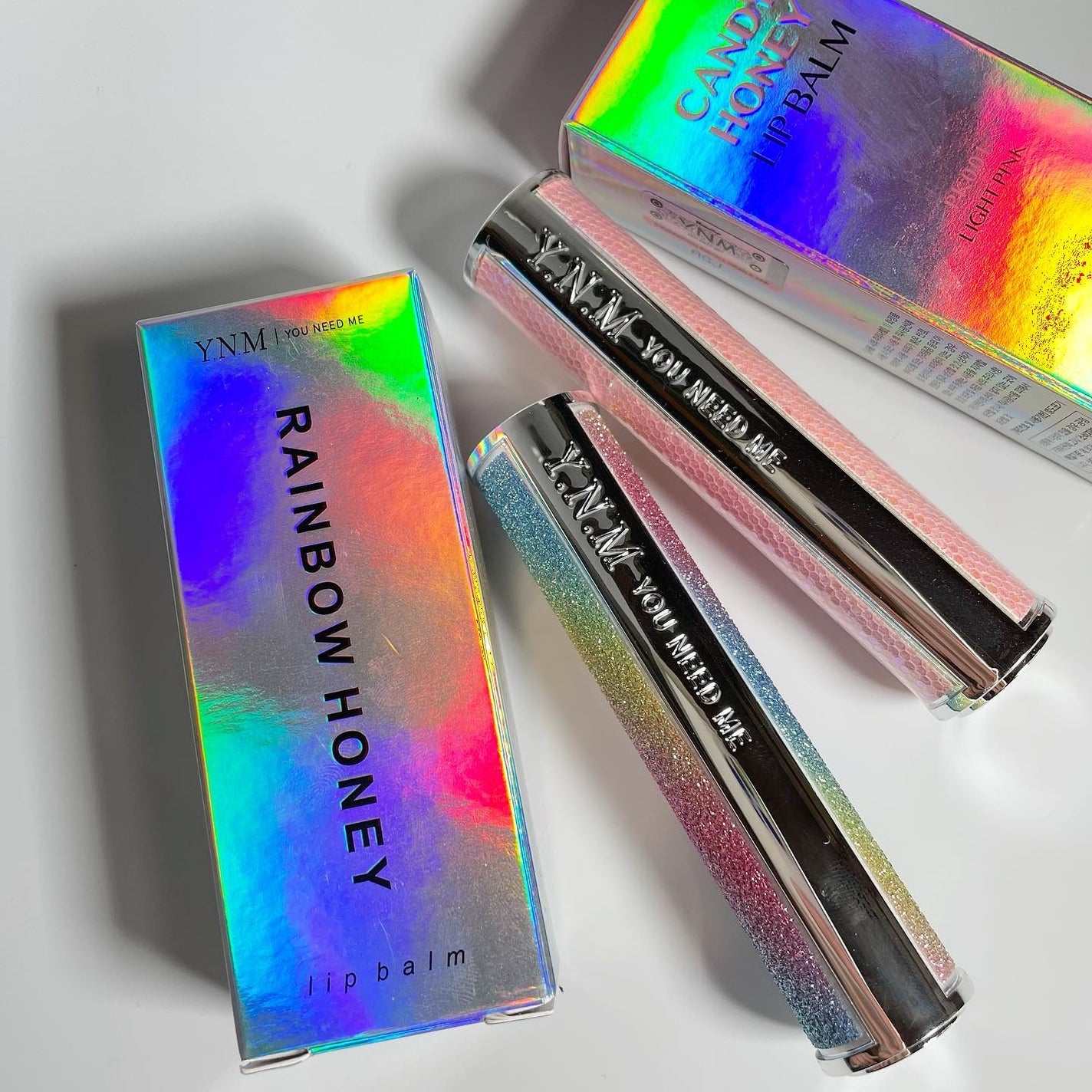 YNM レインボーハニーリップバーム/YNM/リップバームを使ったクチコミ(4枚目)