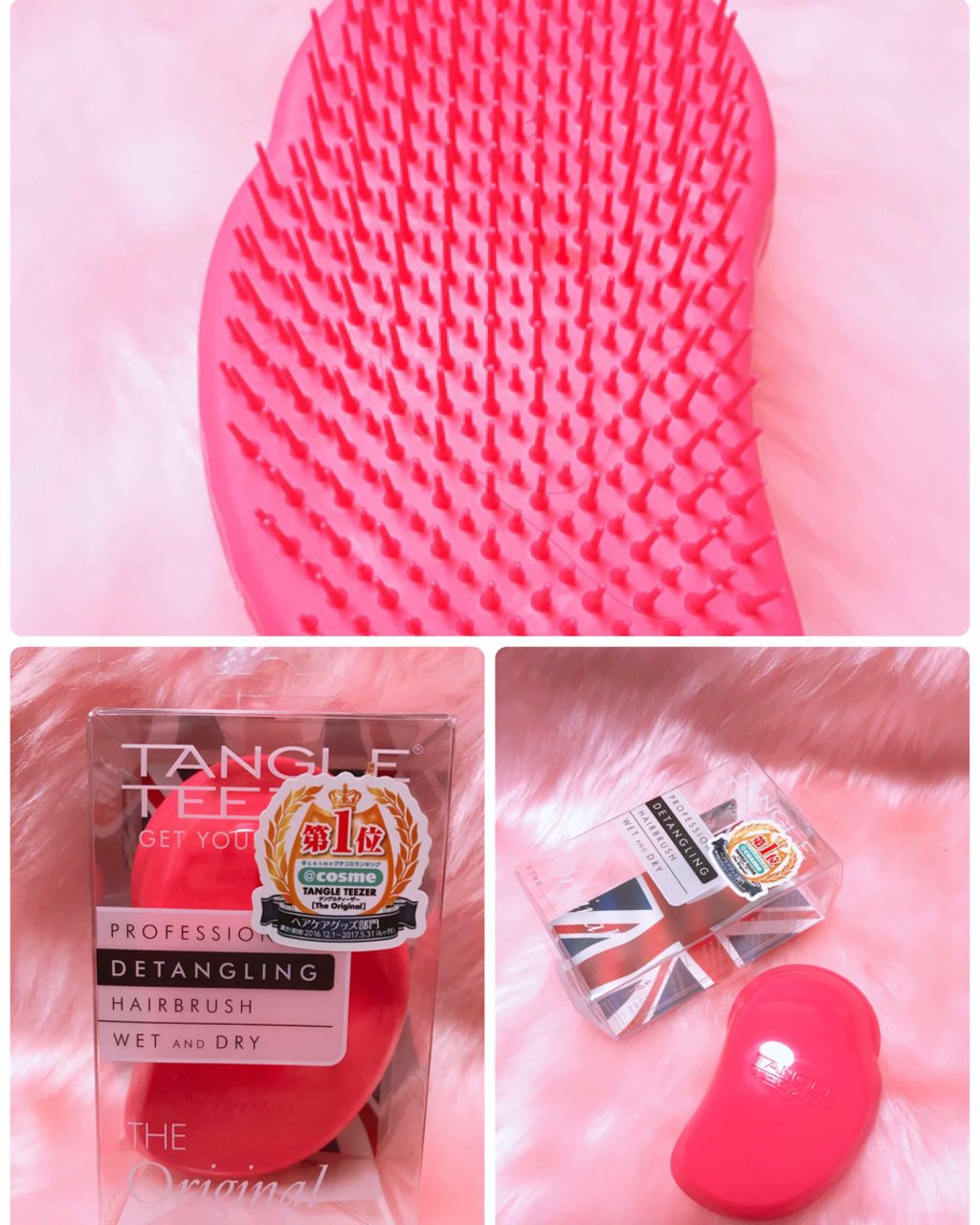 ザ・オリジナル ノーマル/TANGLE TEEZER/ヘアブラシを使ったクチコミ（1枚目）