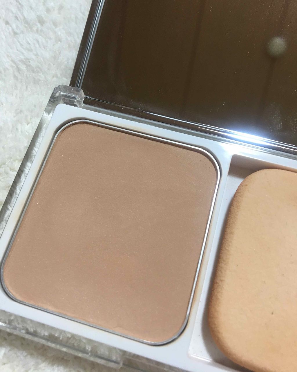 シームレスパウダーファンデーション/LB/パウダーファンデーションを使ったクチコミ（2枚目）