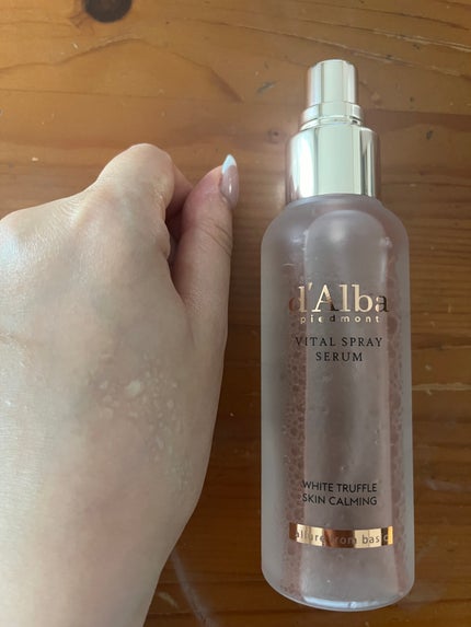 ダルバ ホワイトトリュフバイタルスプレーセラム/ダルバ/ミスト状化粧水を使ったクチコミ(2枚目)