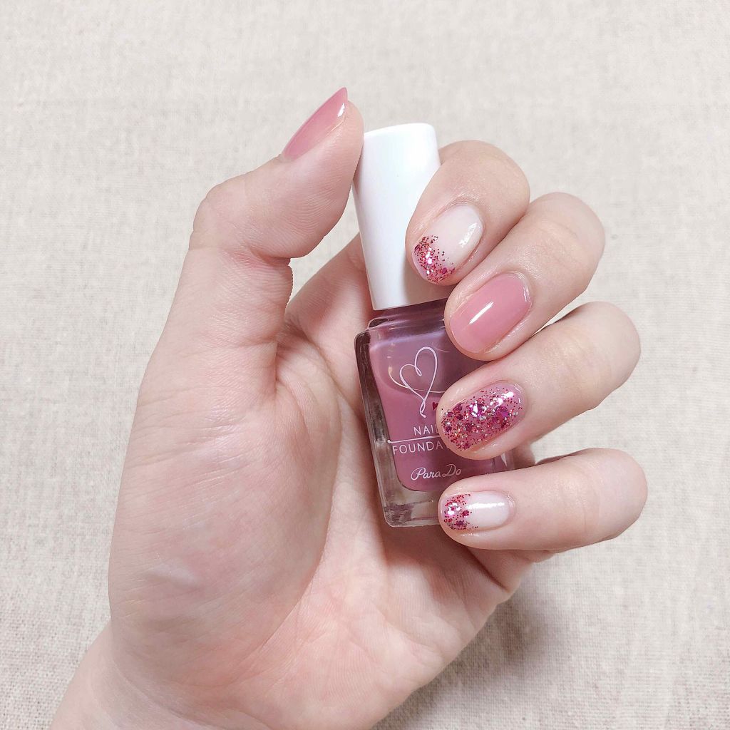 ネイルファンデーション/パラドゥ/マニキュアを使ったクチコミ(1枚目)