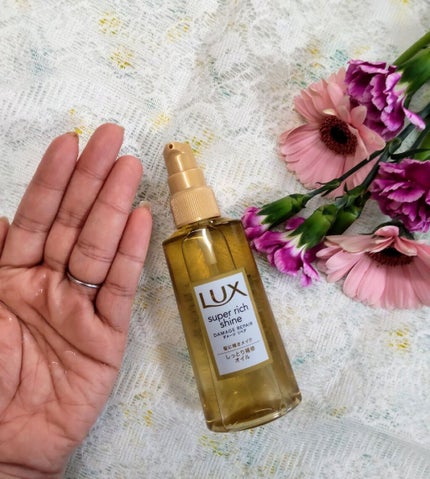 スーパーリッチシャイン ダメージリペア リッチ補修オイル/LUX/ヘアオイルを使ったクチコミ(7枚目)