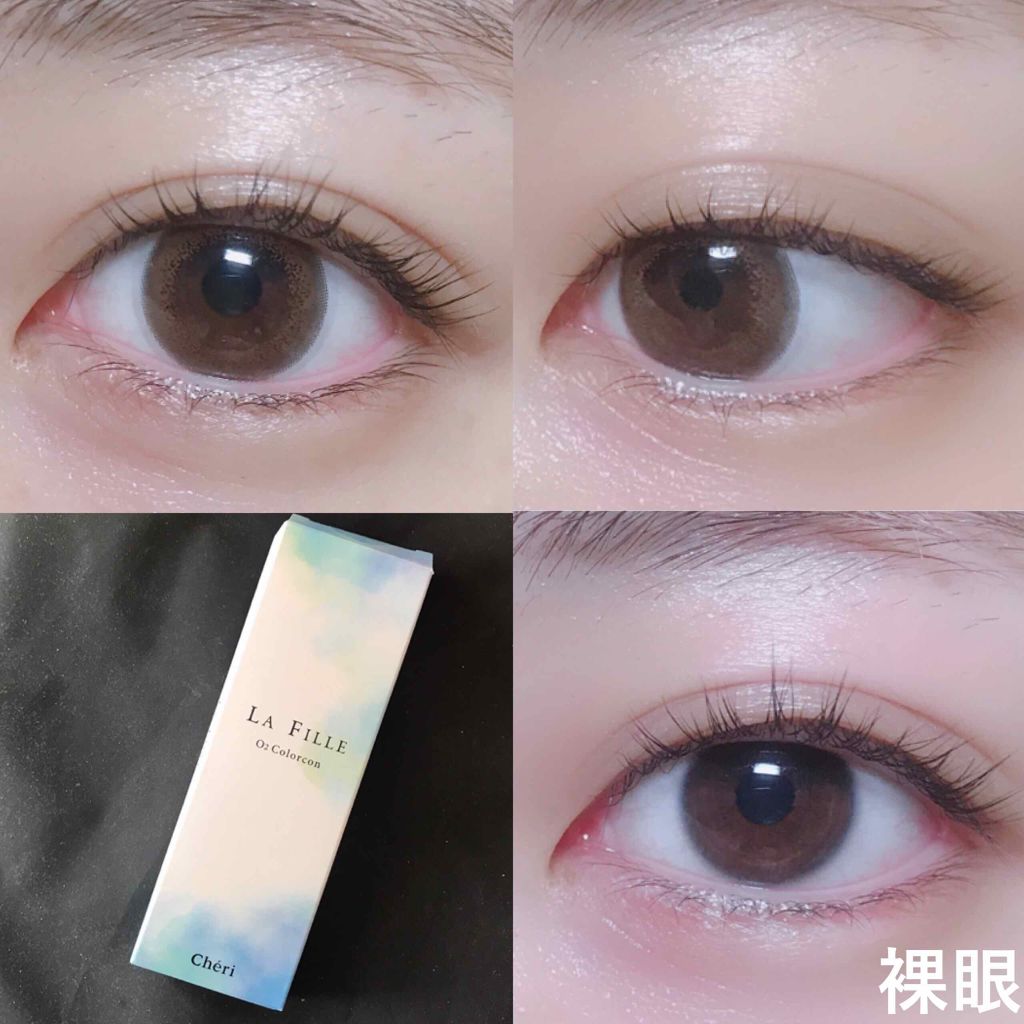 LA FILLE (ラ・フィーユ)/LA FILLE/カラーコンタクトレンズを使ったクチコミ(2枚目)