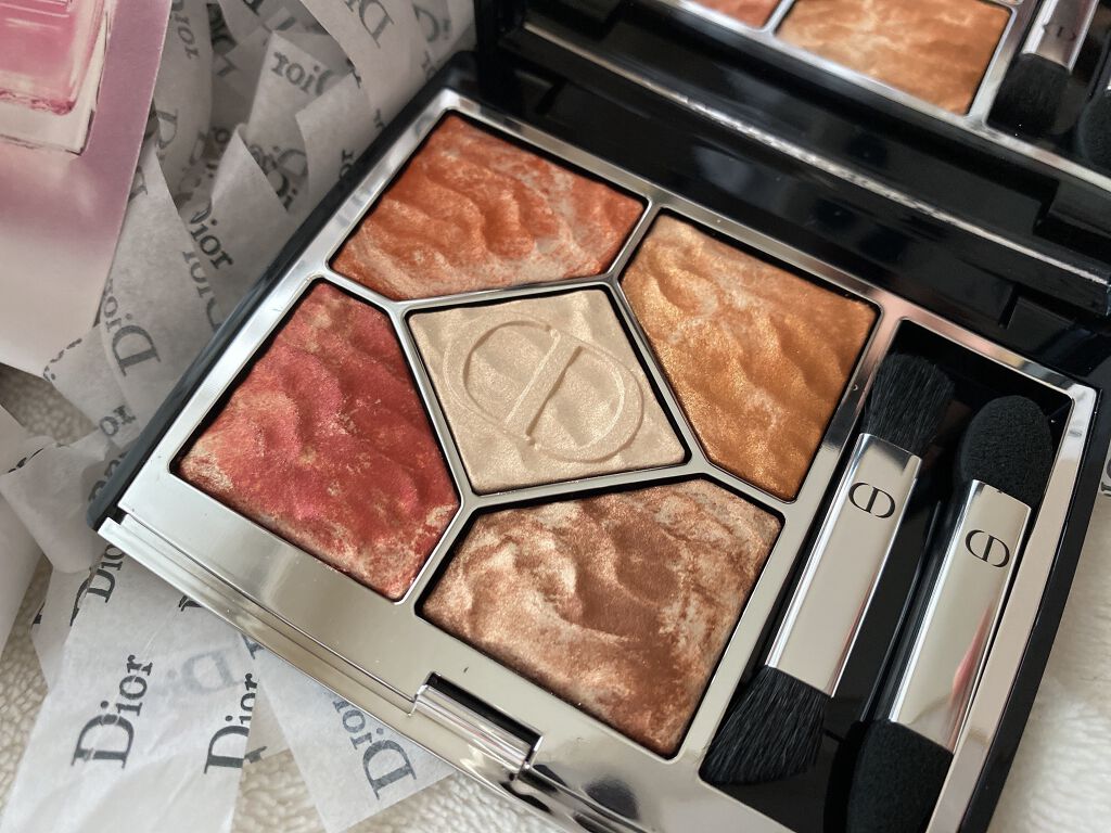 サンク クルール クチュール ＜サマー デューン＞/Dior/アイシャドウパレットを使ったクチコミ（2枚目）