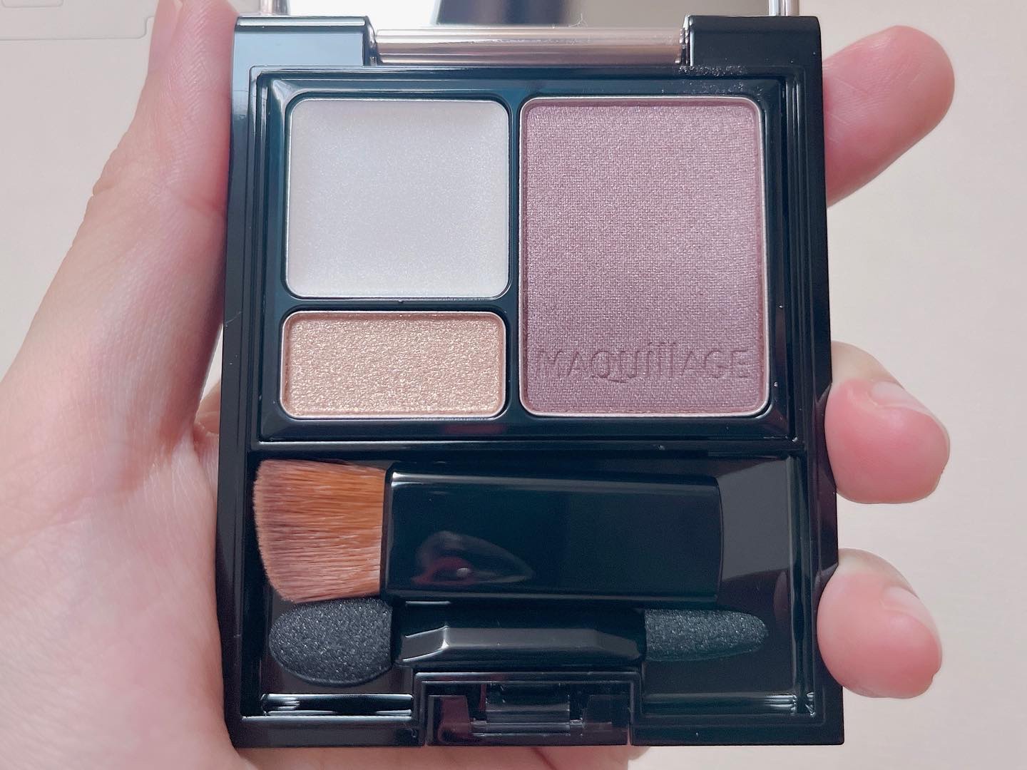 ドラマティックスタイリングアイズＳ VI735 ソイラベンダーティー/マキアージュ/アイシャドウパレットを使ったクチコミ（1枚目）