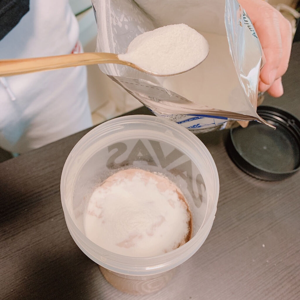 アミノコラーゲンMEN/明治/美容サプリメントを使ったクチコミ（2枚目）