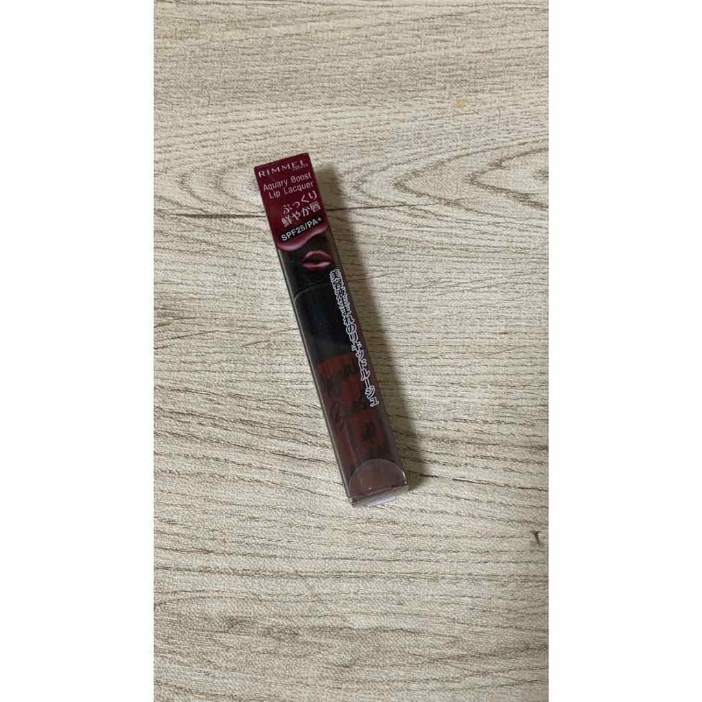 アクアリィ ブースト リップラッカー/リンメル ロンドン/リップグロスを使ったクチコミ（1枚目）