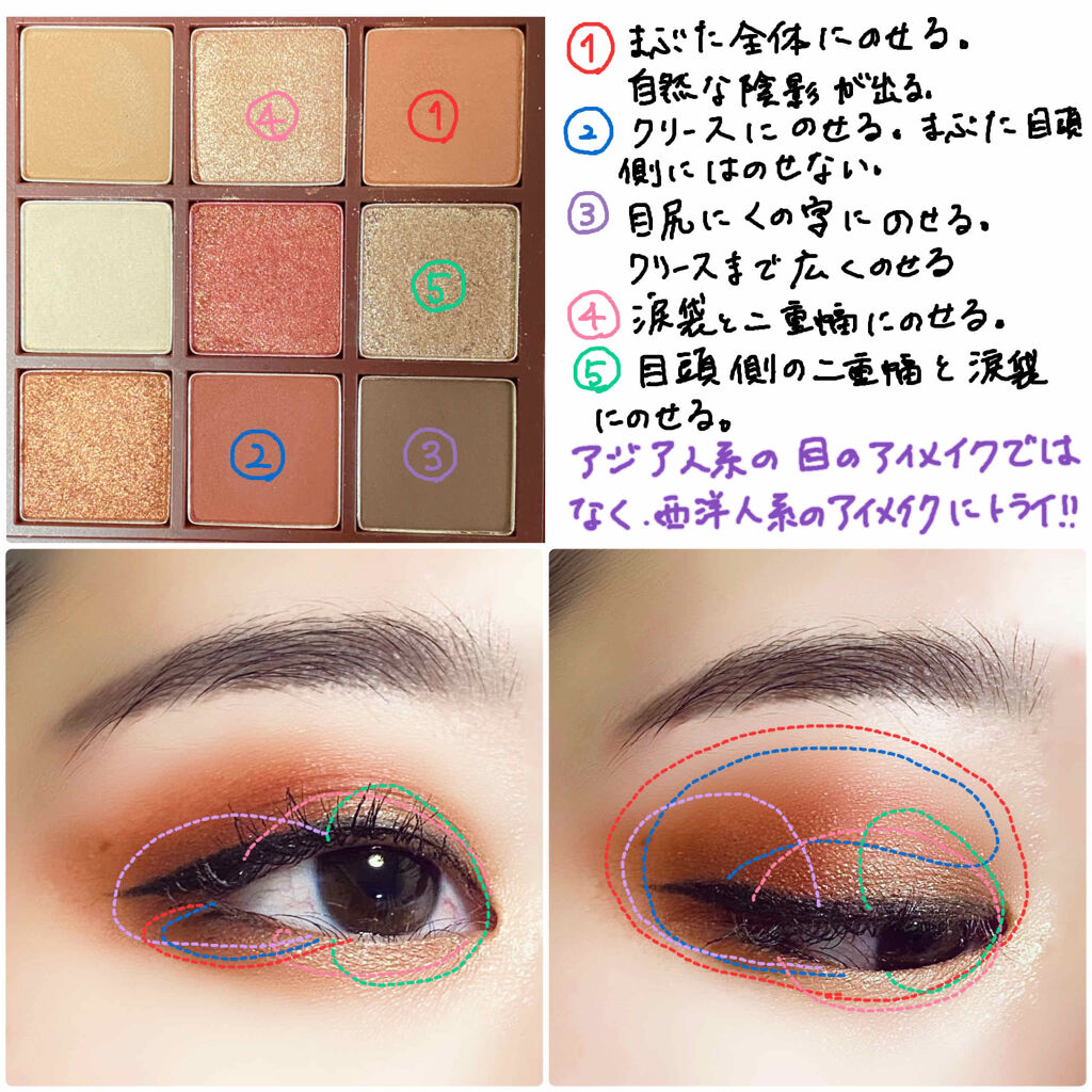 プレイカラーアイズ チリームーン/ETUDE/アイシャドウパレットを使ったクチコミ（2枚目）