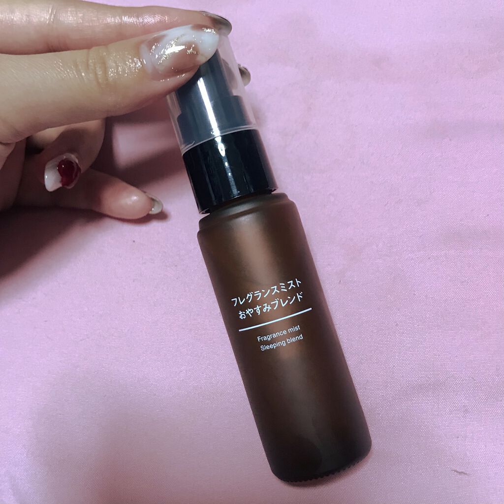フレグランスミスト おやすみブレンド/無印良品/香水(その他)を使ったクチコミ（1枚目）