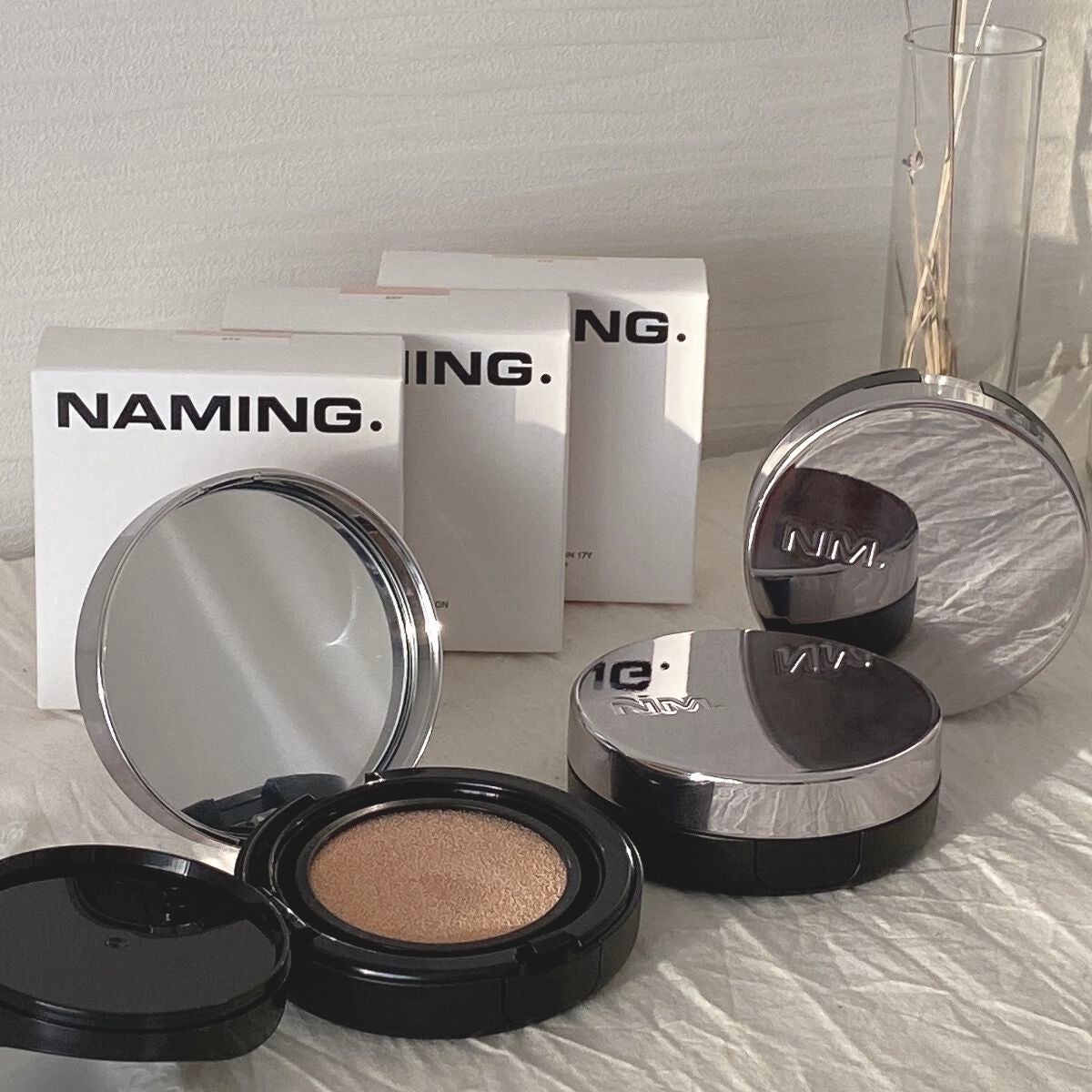 ネーミング レイヤード フィットクッション/NAMING./クッションファンデーションを使ったクチコミ(5枚目)