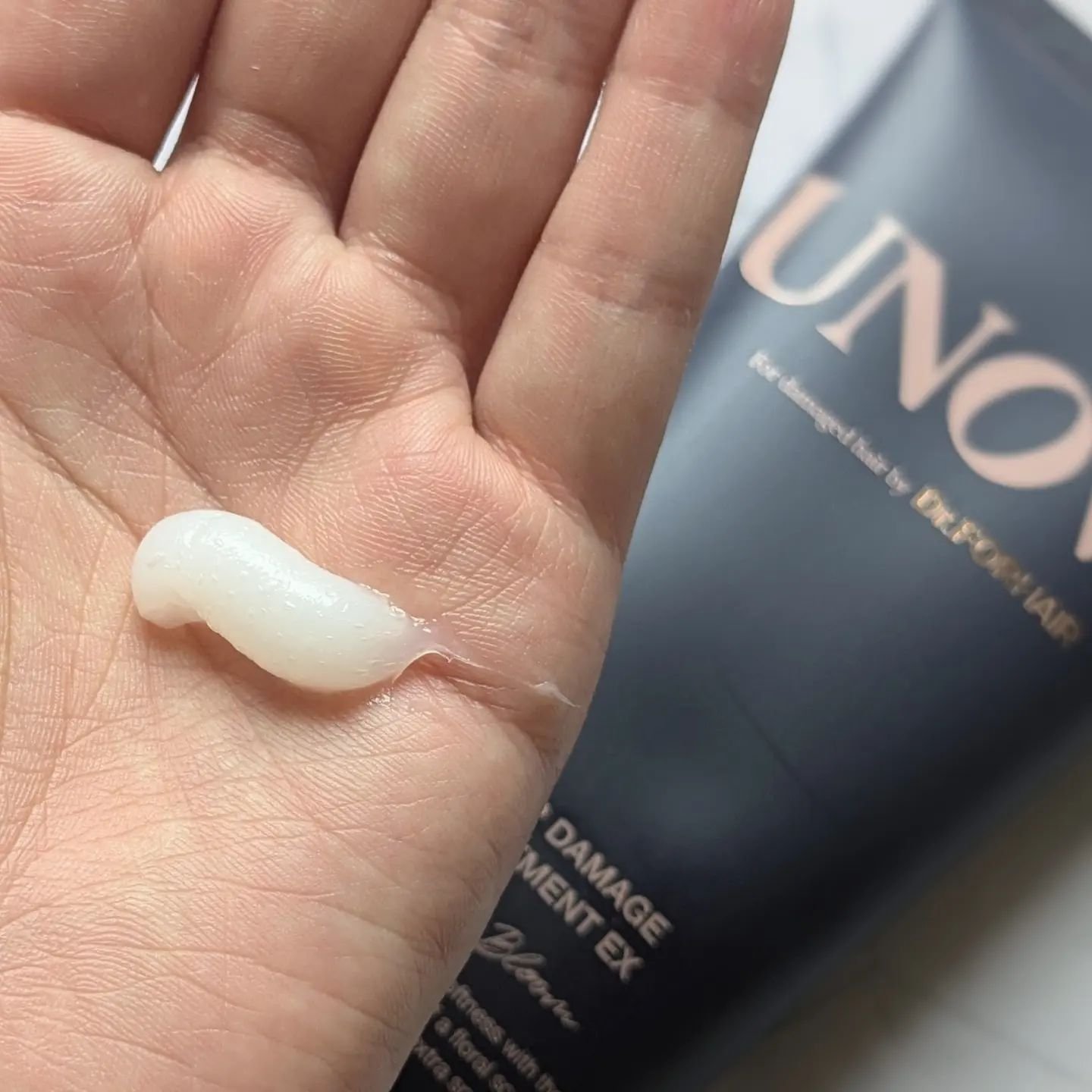 ディープダメージトリートメントEX/UNOVE/洗い流すヘアトリートメントを使ったクチコミ（3枚目）