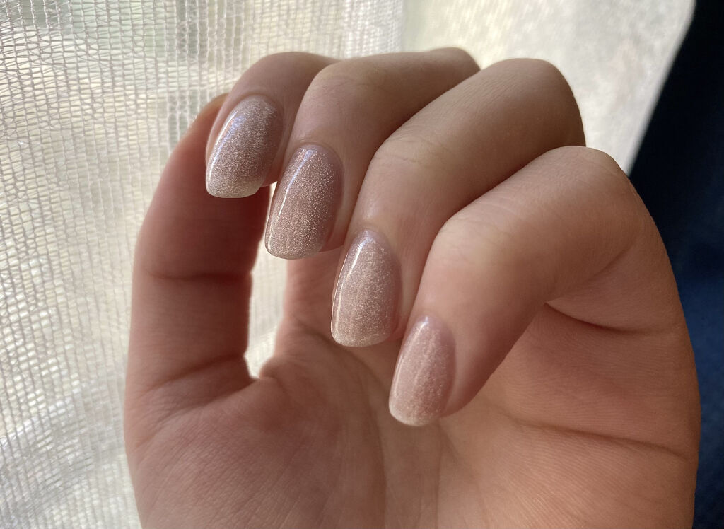 マグネットジェル 08アトリア（ギャラクシーシリーズ）/NAILTOWN/ジェルネイルを使ったクチコミ（3枚目）