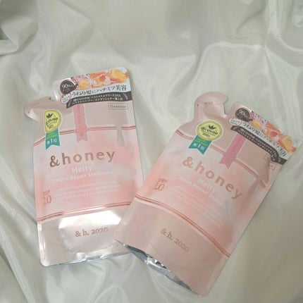 &honey Melty モイストリペア シャンプー1.0/モイストリペア ヘアトリートメント2.0/&honey/市販シャンプーを使ったクチコミ(1枚目)