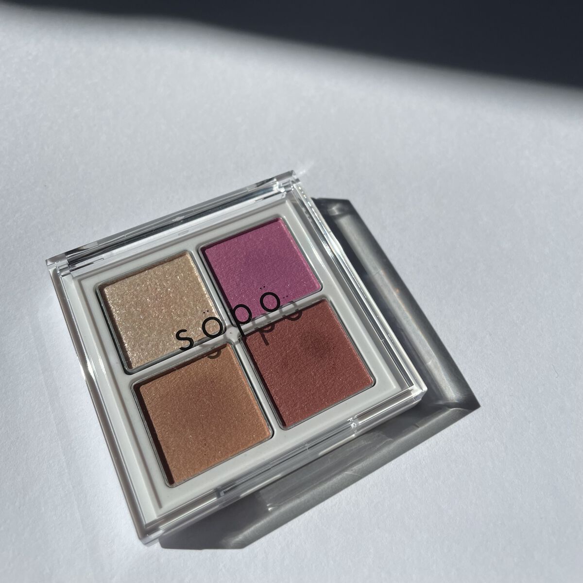 アイパレット/sopo/アイシャドウパレットを使ったクチコミ（1枚目）