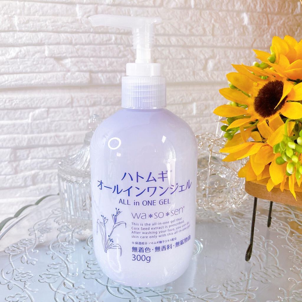 ハトムギピーリングジェル/wa*so*sen/ピーリングを使ったクチコミ（1枚目）