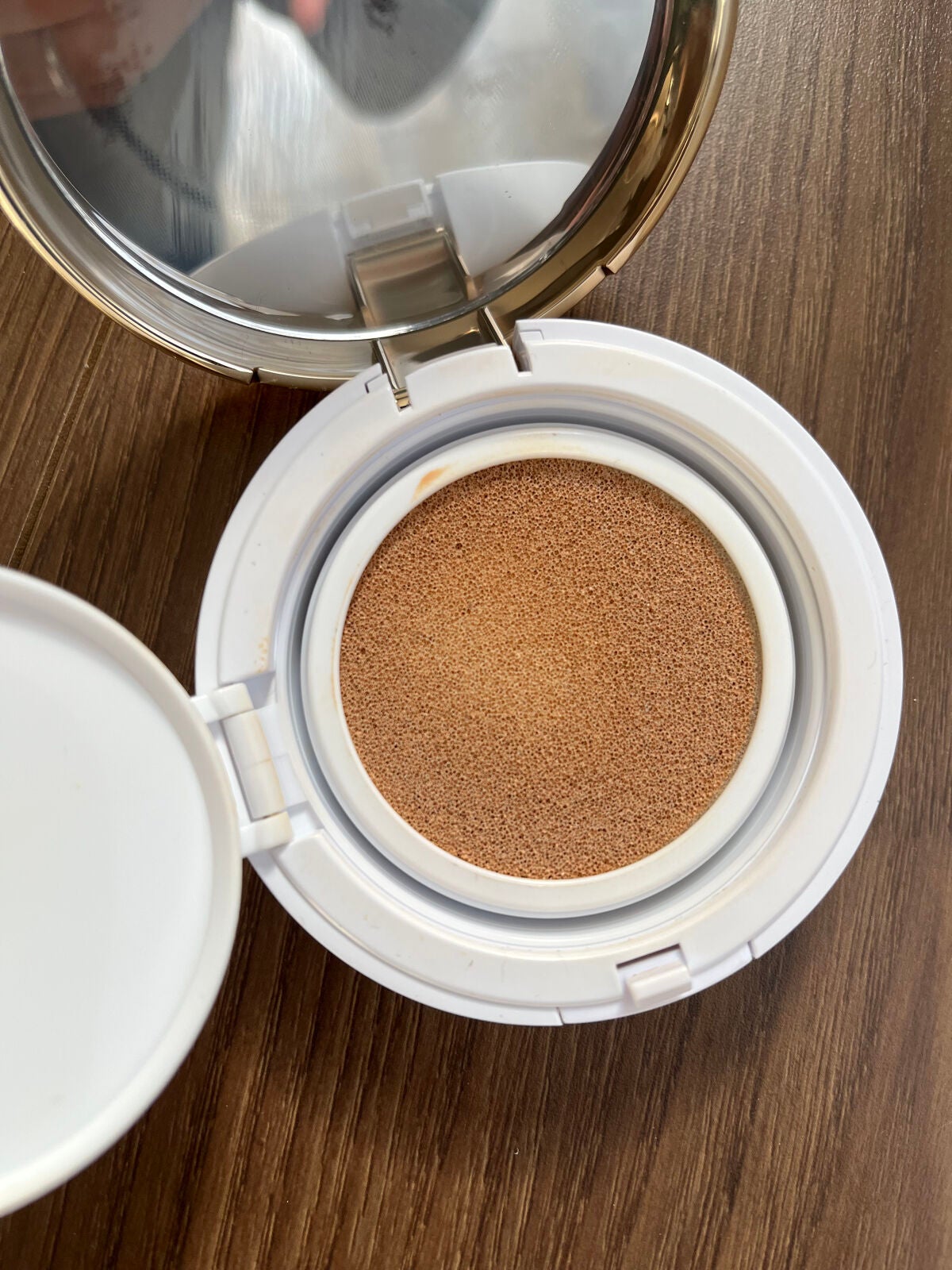 M クッション ファンデーション(モイスチャー)/MISSHA/クッションファンデーションを使ったクチコミ(2枚目)