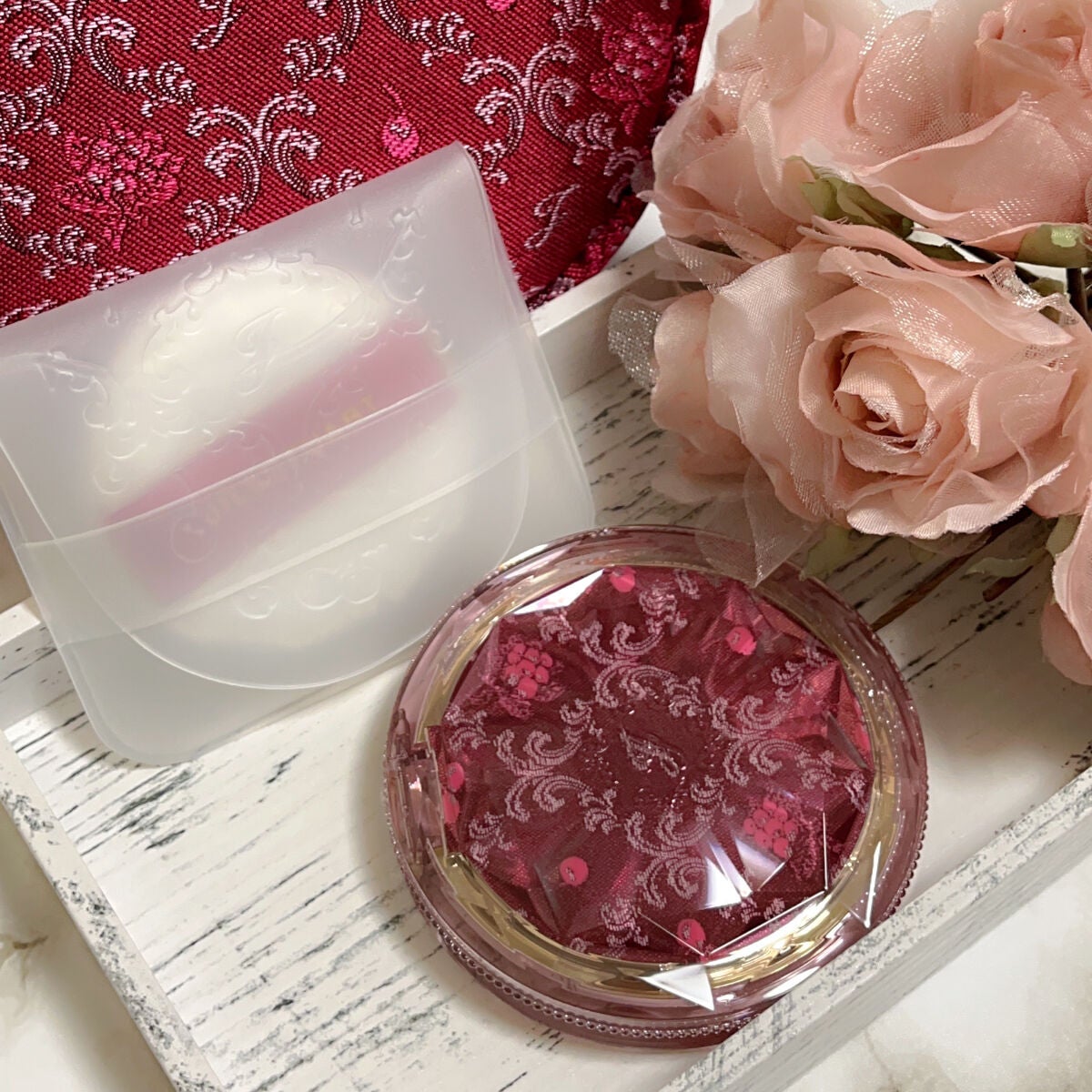 ジルスチュアート ミッドナイトチェリー コレクション/JILL STUART/メイクアップキットを使ったクチコミ(3枚目)