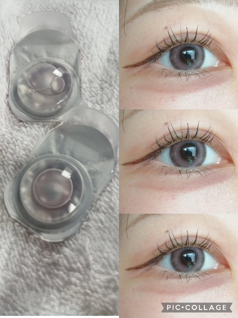 Angelcolor Bambi Series 1day  ローズベージュ(WEB限定カラー)/AngelColor/ワンデー（１DAY）カラコンを使ったクチコミ（1枚目）