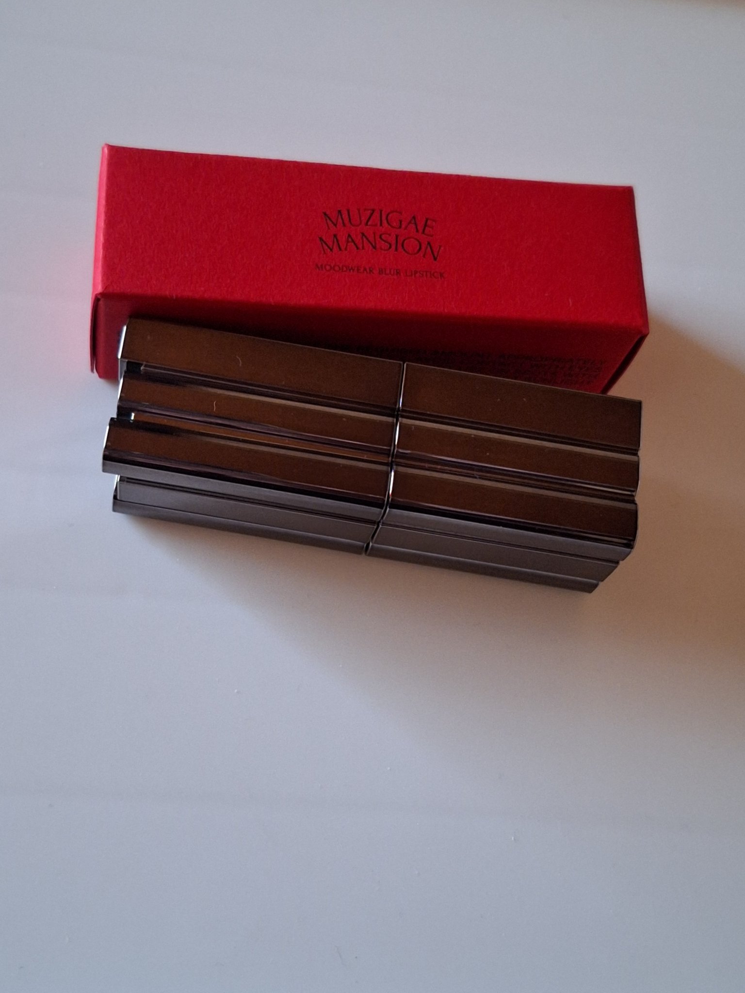 ムードウェアブラーリップスティック 004 Layered/MUZIGAE MANSION/口紅を使ったクチコミ（1枚目）