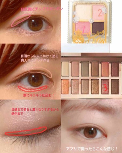 ジュエリングアイズ/MAJOLICA MAJORCA/アイシャドウパレットを使ったクチコミ(2枚目)