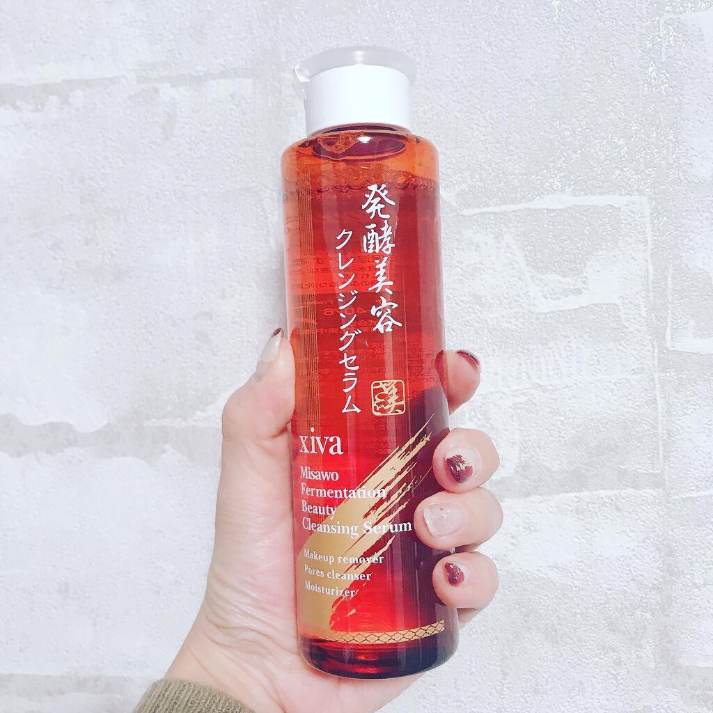 美さを 発酵美容クレンジングセラム/シーヴァ/クレンジングウォーターを使ったクチコミ(1枚目)