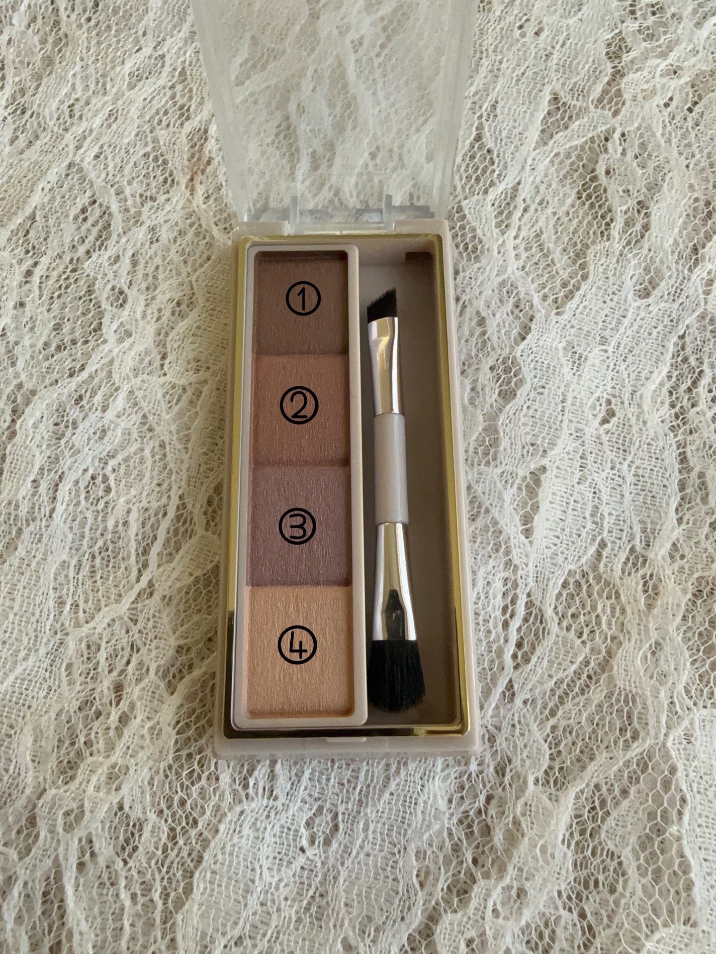 カラーエディットパウダーブロウ/excel/パウダーアイブロウを使ったクチコミ(3枚目)