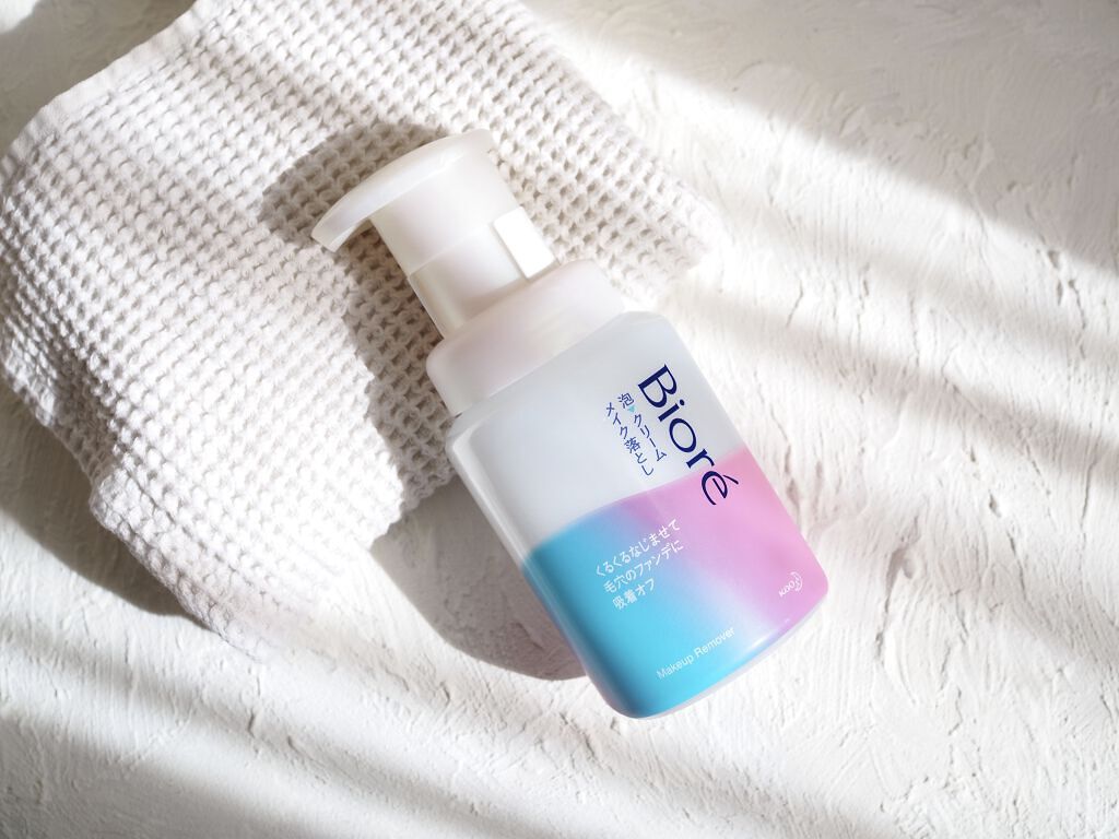 泡クリームメイク落とし/ビオレ/クレンジングクリームを使ったクチコミ（1枚目）