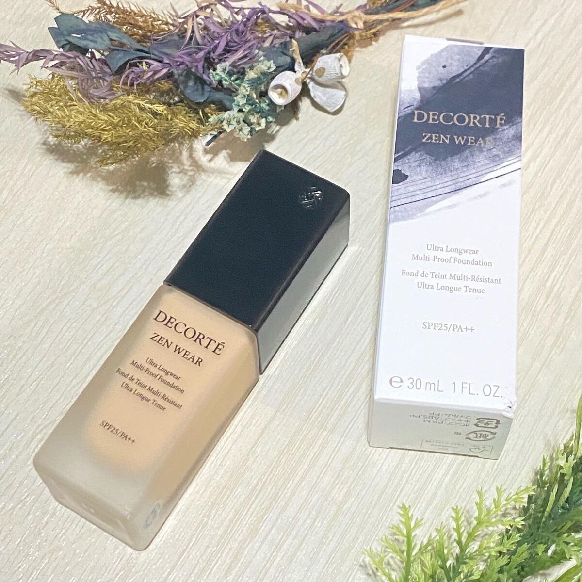 ゼン ウェア フルイド W32/DECORTÉ/リキッドファンデーションを使ったクチコミ（1枚目）