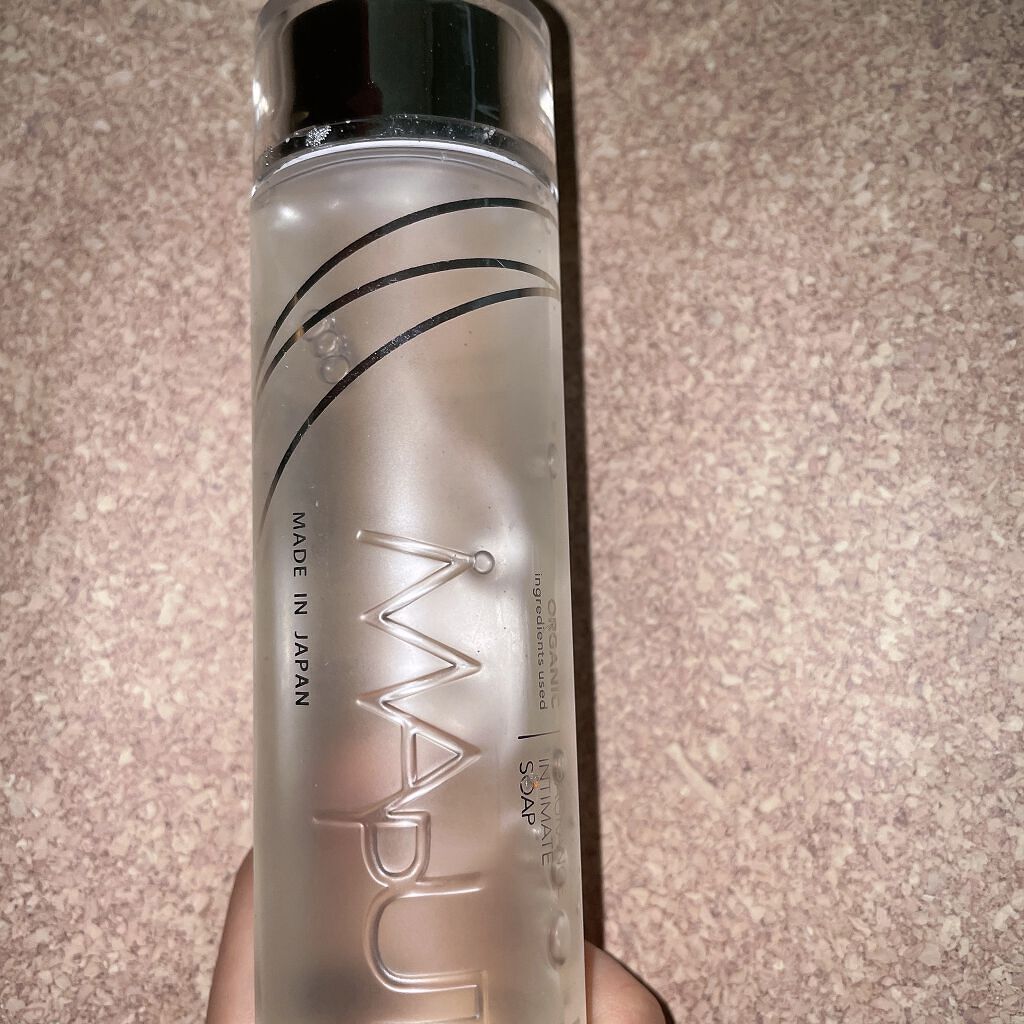 オーガニックフレグランスインティメイトソープ MAPUTI/MAPUTI/デリケートゾーンケアを使ったクチコミ（1枚目）