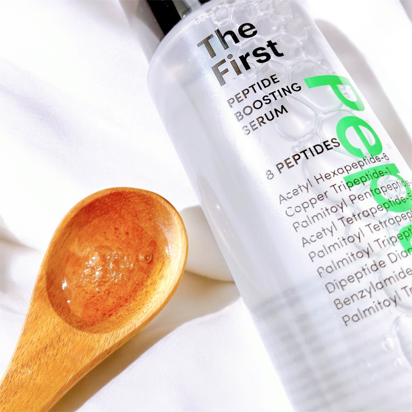 ザファーストペプチドブースティングセラム/ネイチャーリパブリック/ブースター・導入液を使ったクチコミ(3枚目)