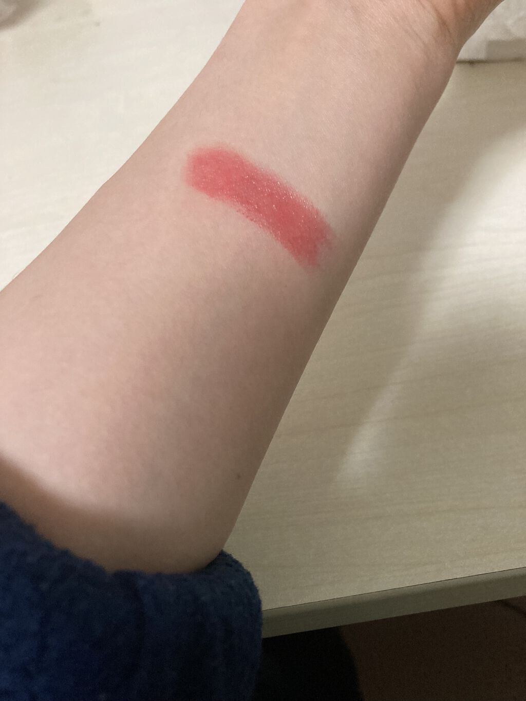 ラスティンググロスリップ/CEZANNE/口紅を使ったクチコミ（2枚目）